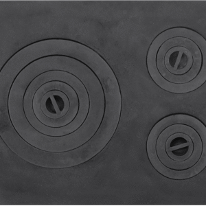 Plita Fontă 3OC cu 3 ochiuri+ dimensiuni